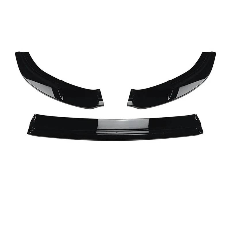 Frontstoßstange Spoiler Für VW Für Golf 7 Für MK7 Für GTI Für R Für 2012-2018 Front Lippe Vorne Stoßstange Klinge Splitter Spoiler Kit Front Spoiler Lippe(Gloss Black) von Punxdda