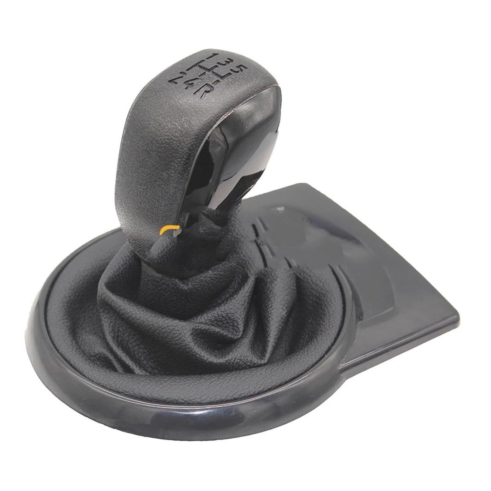 Gear Schaltknauf Für Citroen Für C4 1 MK1 2004-2008 5 Gang Schaltgetriebe Griffe Schwarz Schaltknauf Shifter Staub Jacke Auto Styling Zubehör Schaltknauf Knauf von Punxdda