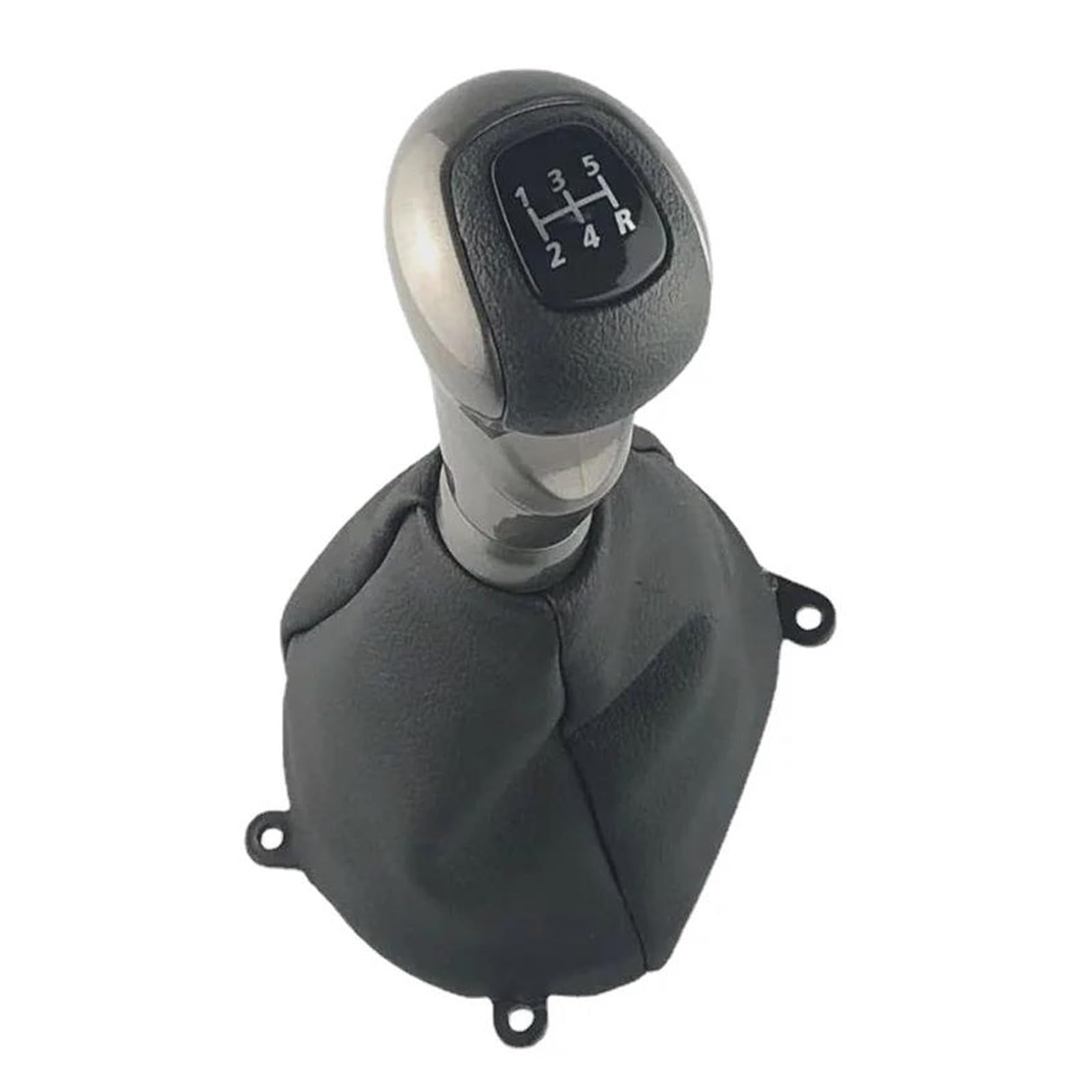 Gear Schaltknauf Für Civic Für 4D DX EX LX Modell 2006-2012 Auto 5 6 Geschwindigkeit MT Schaltknauf Boot Abdeckung Handbremse Zubehör Schaltknauf Knauf(5 Speed and Boot) von Punxdda