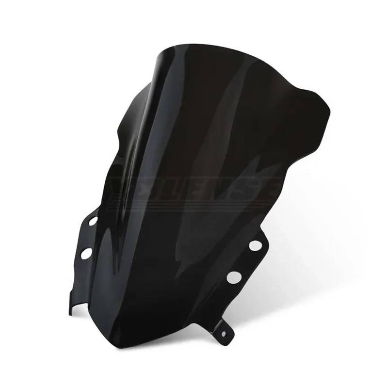 Motorrad Windschutzscheibe Für Daytona 660 Für Daytona 660 2024 Motorrad Racing Sport Frontscheibe Windschutzscheibe Verkleidung Windschutzscheibe Windabweiser Motorrad(Schwarz) von Punxdda