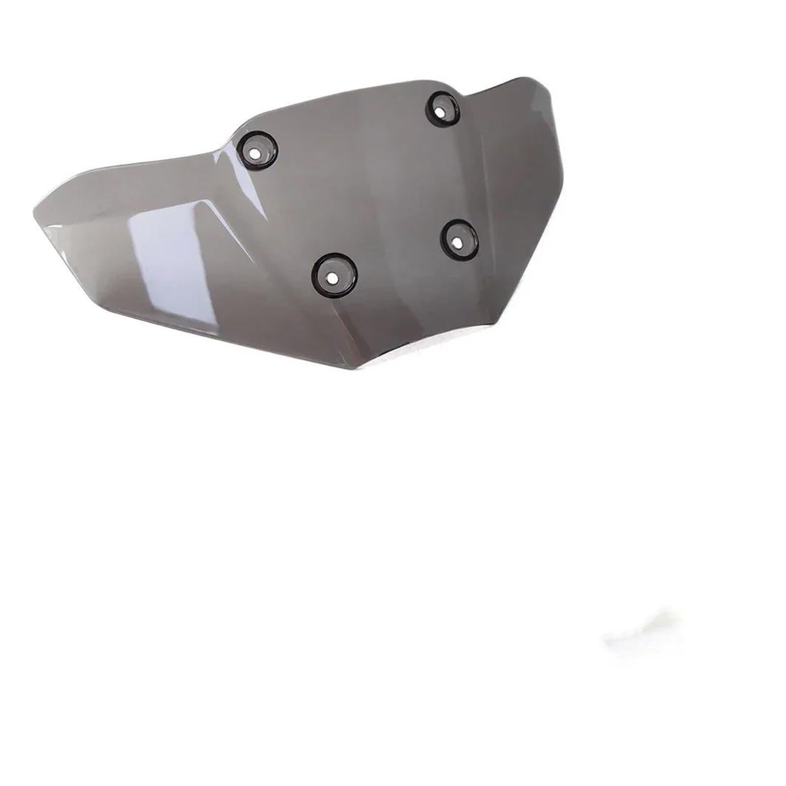 Motorrad Windschutzscheibe Für MT 09 Für MT-09 SP 2024 Motorrad Zubehör Windschutzscheibe Front Unterstützung Windschutzscheibe Windabweiser Verkleidung Niedriger Windabweiser Motorrad(1set Light gray von Punxdda