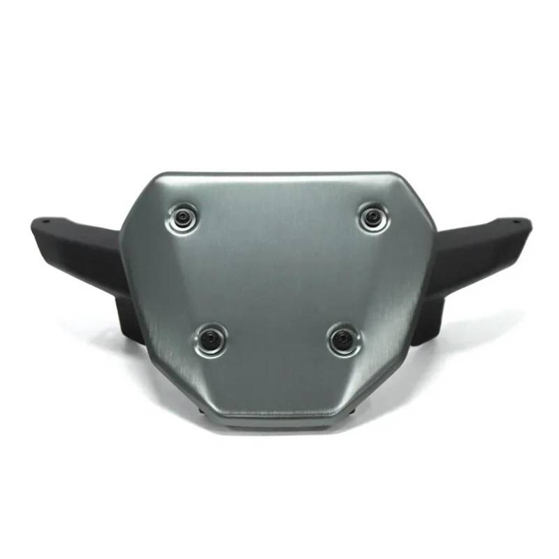 Motorrad Windschutzscheibe Für MT09 Für MT-09 2024 Windabweiser Windschutzscheibe Halterung Windschutz Schutz Motorrad Zubehör Windabweiser Motorrad(Gray Bracket) von Punxdda