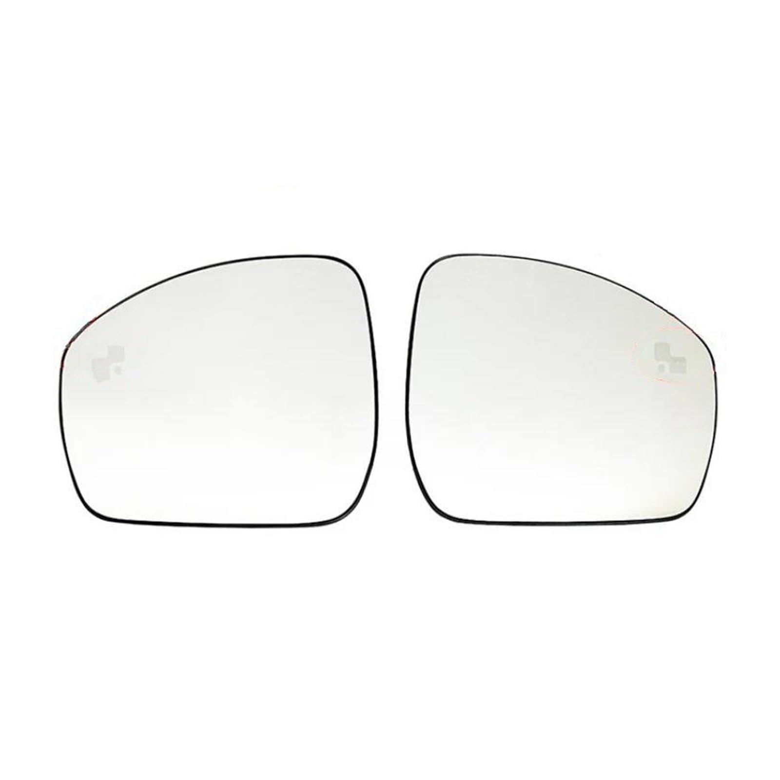 Spiegelglas Heizbar Für Range Für Rover Für Sport Für Discover 2013-2022 Blind Spot Hilfs Linsen Für Rückspiegel Auto Linke/rechte Seite Erhitzt Spiegel Glas Außenspiegel Glas(A Pair) von Punxdda