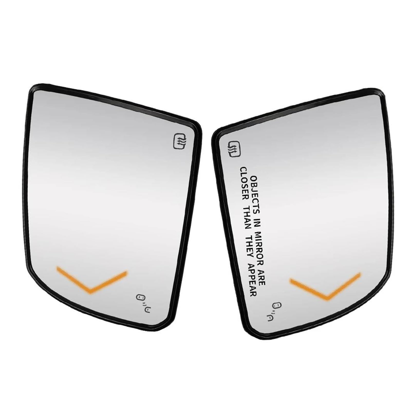 Spiegelglas Heizbar Für Toyota Für Tundra 2007–2020 Für Sequoia 2008–2017 1 Paar Ersatz Beheizte Rückansicht Seitenspiegel Glaslinse Mit Blinker Blind Außenspiegel Glas(1 Pair) von Punxdda