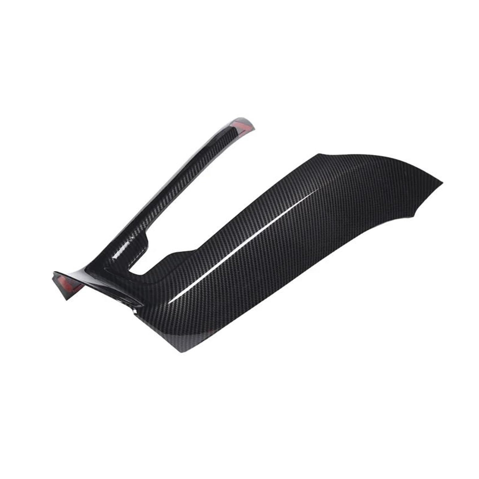 Verkleidung der Konsolenverkleidung Für Chevrolet Für Corvette C8 Stingray Z51 Z06 2020-2023 Auto Styling Center Armlehne Drahtlose Lade Abdeckung Trim ABS Carbon Faser Center Console Panel Dekoration von Punxdda