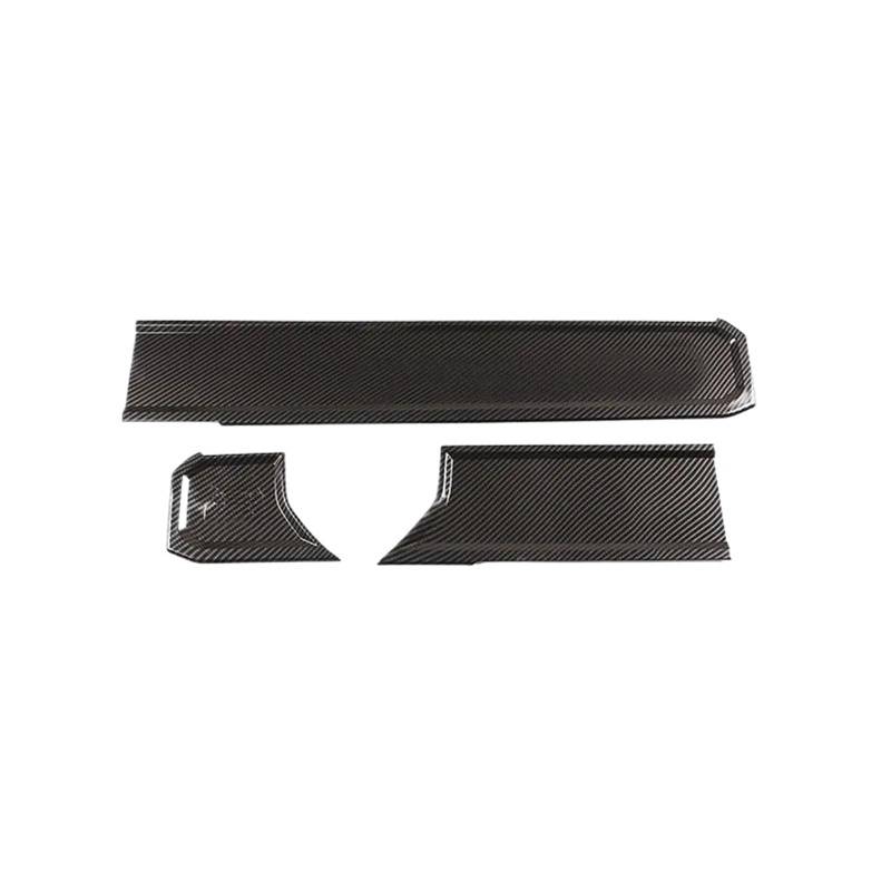 Verkleidung der Konsolenverkleidung Für Land Für Rover Für Defender 90 110 2020-2023 ABS Schwarz Auto Armaturenbrett Panel Abdeckung Dekorative Aufkleber Auto Innenausstattung Center Console Panel Dek von Punxdda