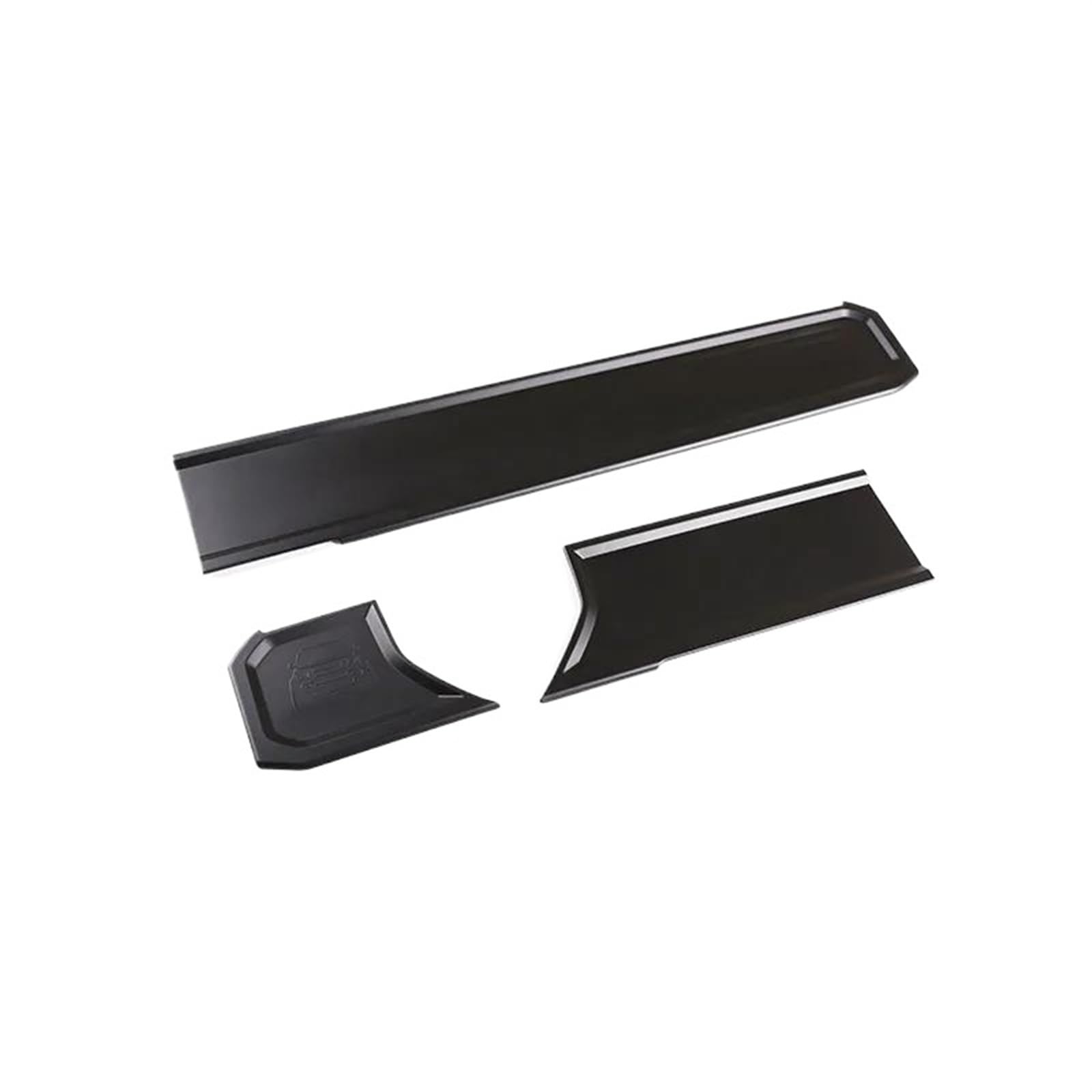 Verkleidung der Konsolenverkleidung Für Land Für Rover Für Defender 90 110 2020-2023 ABS Schwarz Auto Armaturenbrett Panel Abdeckung Dekorative Aufkleber Auto Innenausstattung Center Console Panel Dek von Punxdda