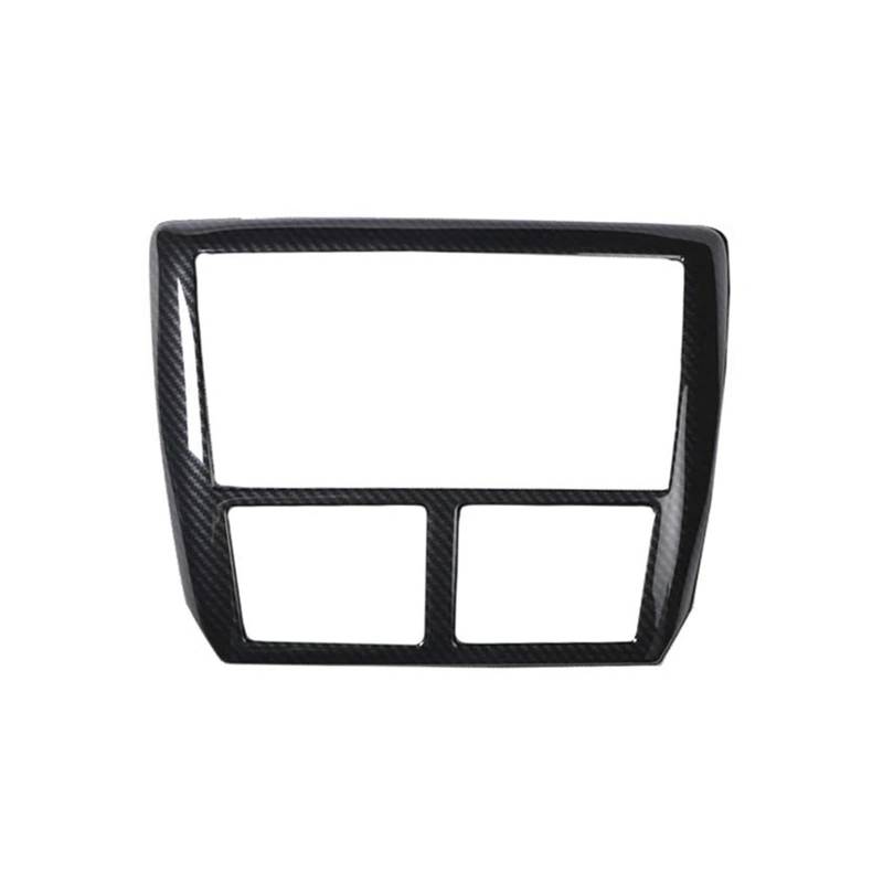 Verkleidung der Konsolenverkleidung Für Subaru Für Forester 2008-2012 RHD Auto Innentürgriff Fenster Schalter Panel Abdeckung Trim ABS Carbon Fiber Stil Center Console Panel Dekoration(Central Panel) von Punxdda