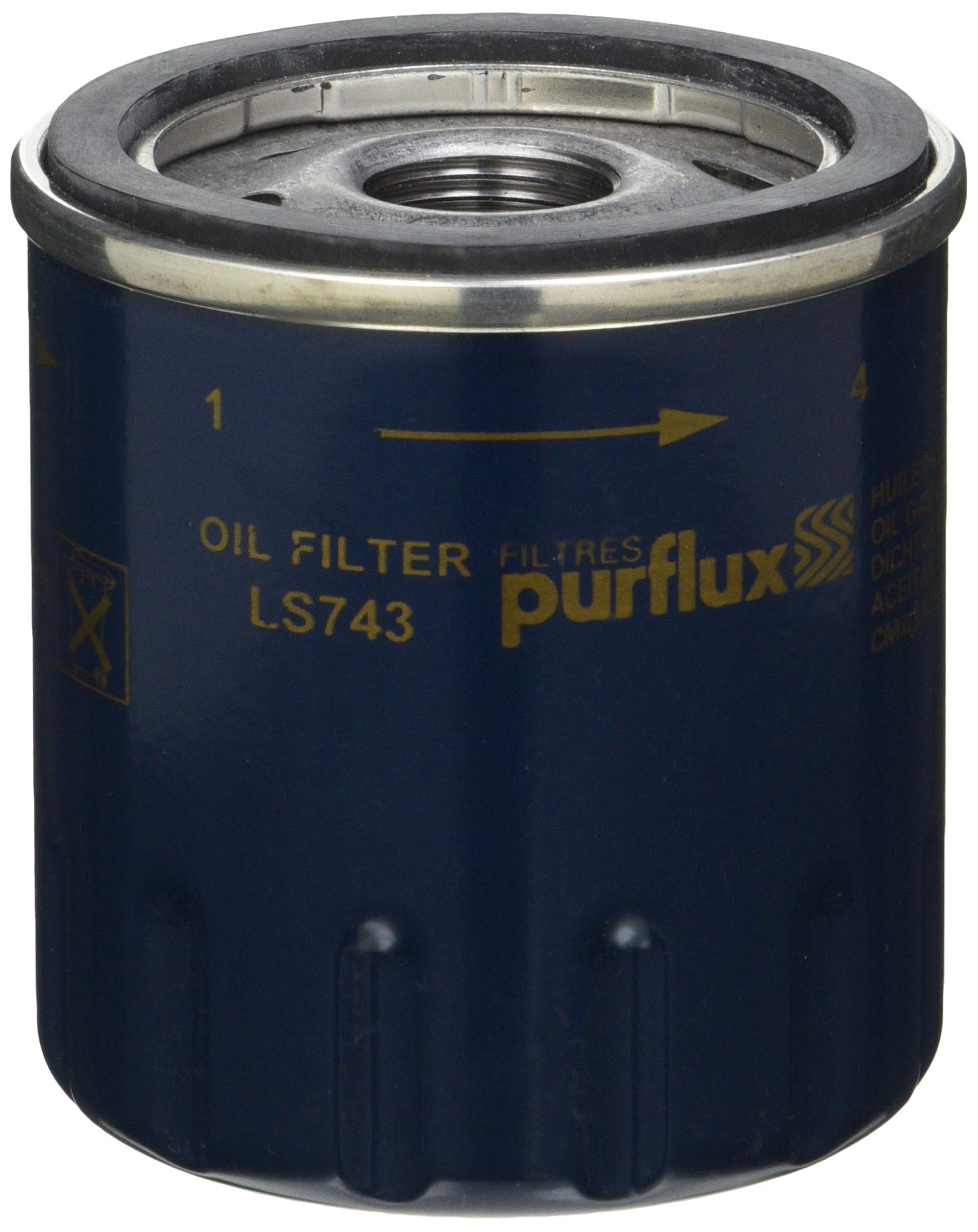 PURFLUX LS743 Ölfilter, Anzahl 1 von Purflux