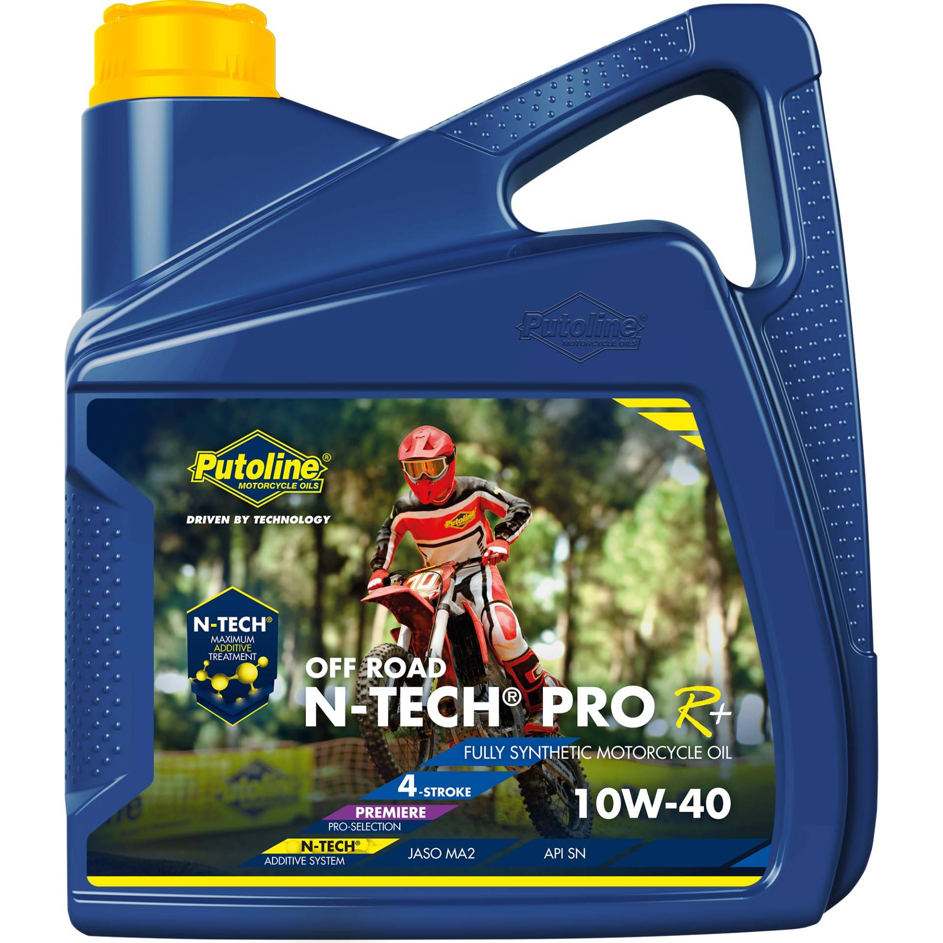 Putoline olie N-Tech Pro R+ Off Road 10W40 4T 4 liter von Putoline