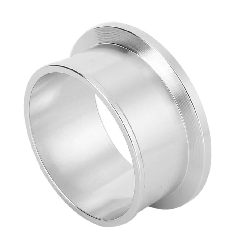 Turbo-V-Band-Flansch, OD 73,66 mm, professionelle ID 56 mm, Edelstahl-Flanschklemme, hohe Festigkeit, rostfrei für Auto von Pwshymi