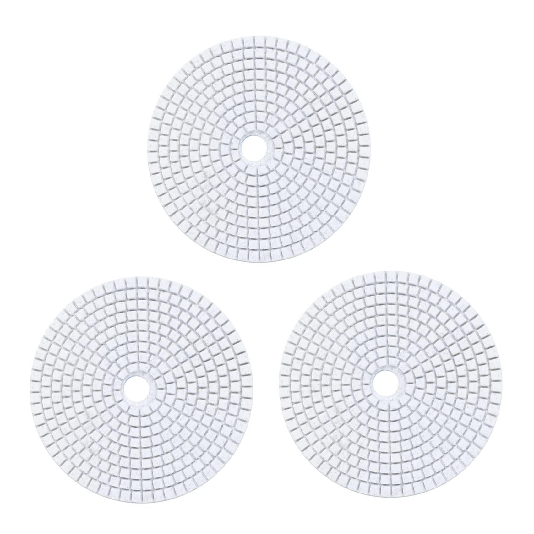 Pyatofly 3 x 5 125 mm Diamant-Pads zum Polieren von Marmor 50 von Pyatofly