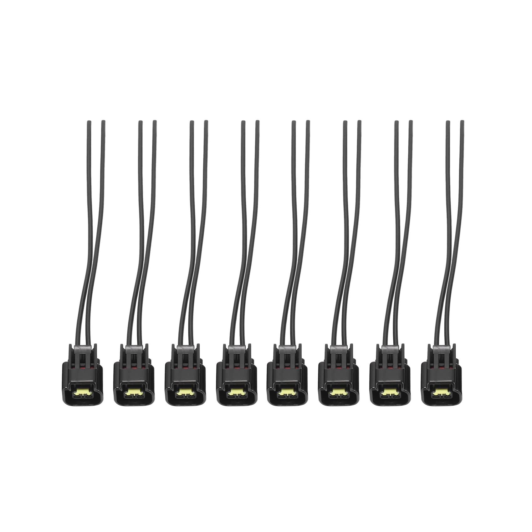 Pyatofy 8 STÜCKE ZüNdung Spule Stecker Kabel Baugruppe für Artikelnummer:DJ7022Y-2.3-21 F250 E150 von Pyatofy