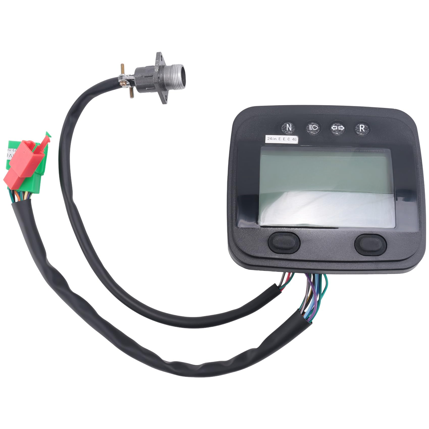 Pyatofy Digitaler LED-Kilometerzähler, Tachometer, für Linhai ATV250–260 300–400 CC von Pyatofy