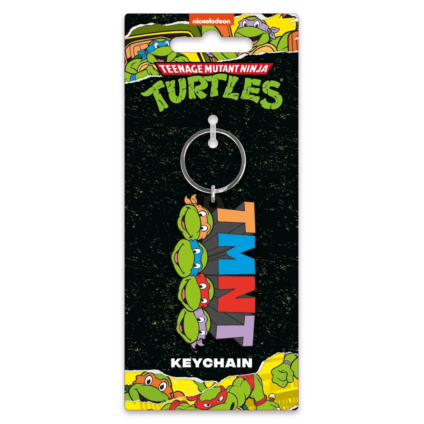 Pyramid International Teenage Mutant Ninja Turtles Rubber Keychain Classic von Pyramid International