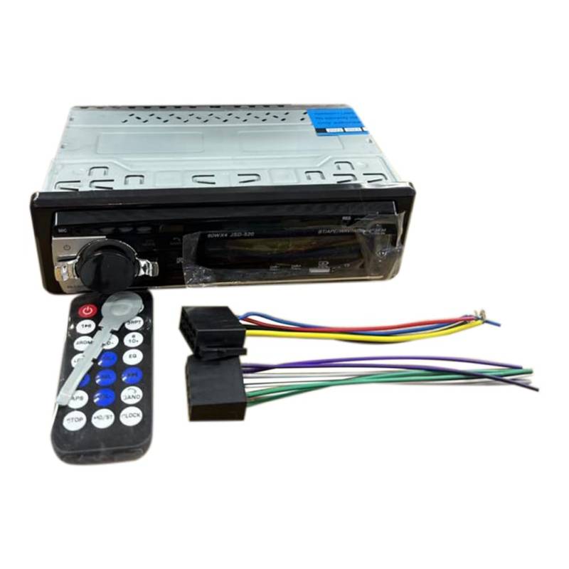 Pyugxab 12/24 V 60 W X 4 Bluetooth-Audioradio Multimedia-Auto-MP3-Player Auto-Player im Armaturenbrett Unterstützt USB TF FM AUX von Pyugxab