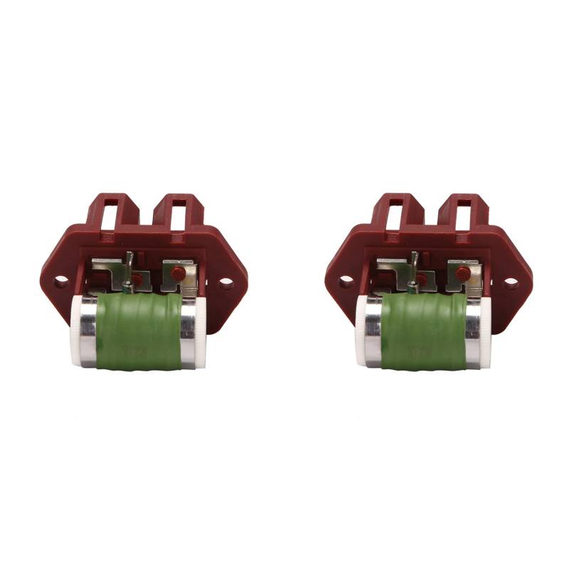 Pyugxab 2X Heizung GebläSe Motor LüFter Widerstand für Boxer (2006-2014) 1355607080 1267J7 V22790013 von Pyugxab