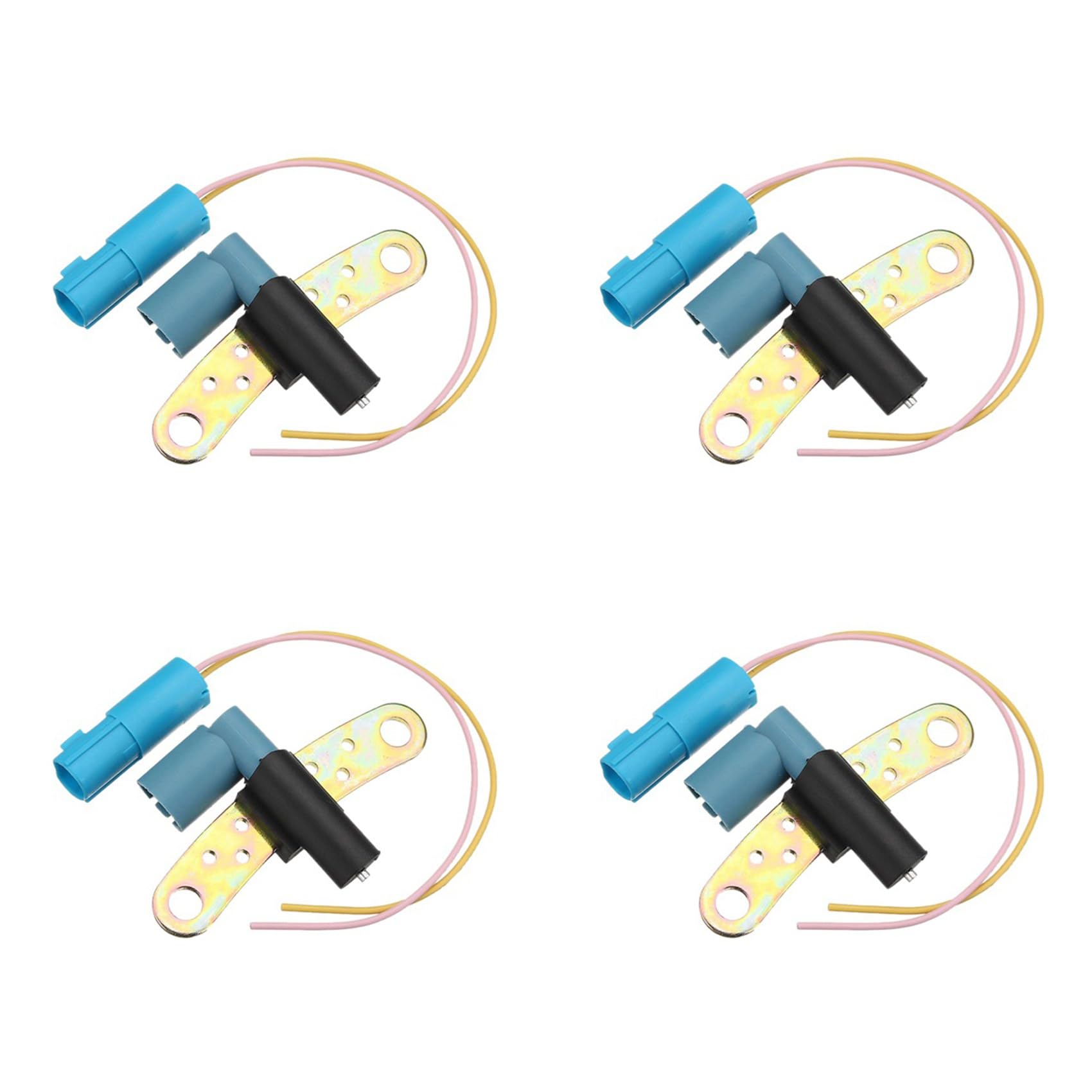 Pyugxab 4X 7700101970 2Pin Auto Kurbel Welle Kurbel Wellen Positions Sensor für Espace Scenic 820046864586 von Pyugxab