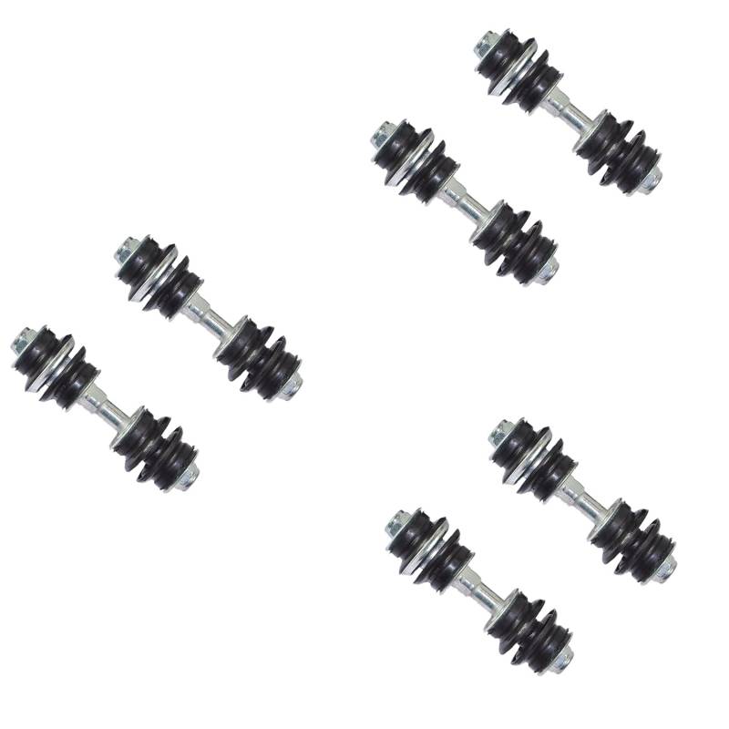 Pyugxab 6 Teiliges Auto Stabilisator Verbindungs Kit Sway Bar Drop Links Set für Yaris Verso Vitz 1999-2005 48819-52010 von Pyugxab