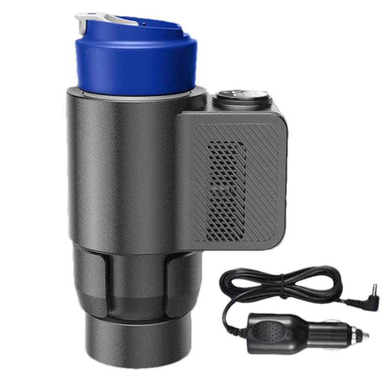 Heizung Kühlung Halter Auto Becherhalter Smart Auto Becher Auto Tumbler Halter 2 in 1 Auto Halterung Schnelle Heizung Kühlung 12V/36W Heizung Becherhalter für Wasser, Milch, Kaffee & Getränke, 0°C-60℃ von Pzuryhg