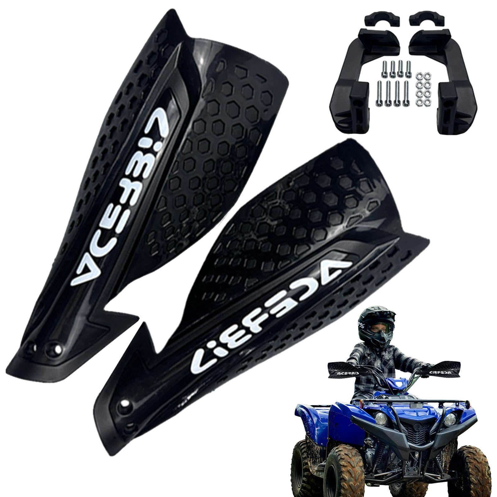 Motorrad-Handschützer, Handschutz, Windschutzscheiben-Handschutz, Lenker-Schutzschild, Handschutz, ATV-Handschutz, Elektrofahrrad-Handschutz, Off-Road-Motocross-Schutz, Dirt-Bike-Handschutz, Adj von Pzuryhg