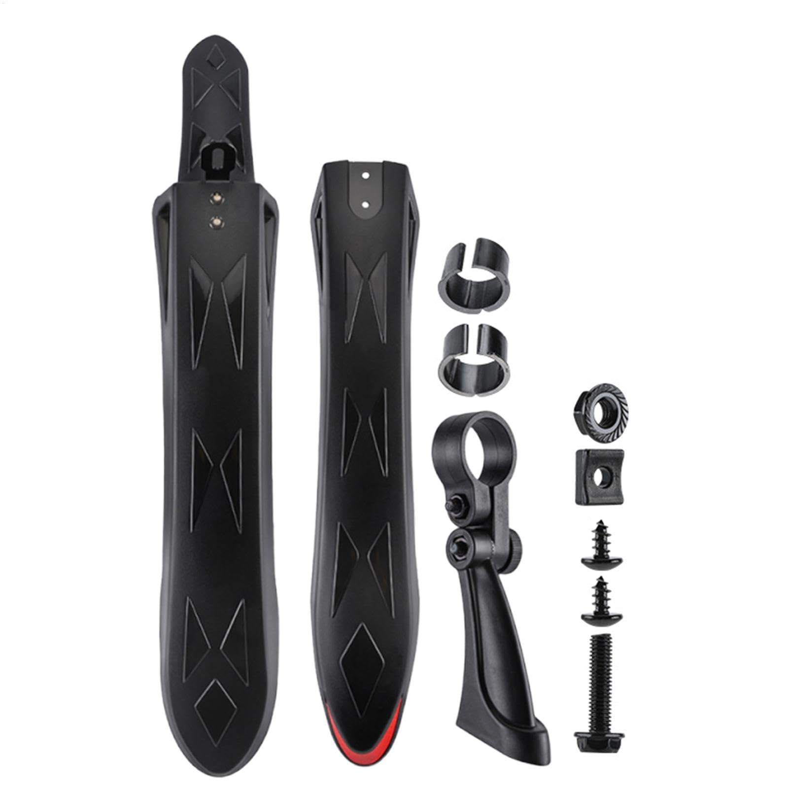 Outdoor Cycling Mudguard | Cycling Modification Front Rear Mudguard | Great Fit Cycling Equipment for City Commuting | Long Ride Mud Guard for Protection, All Weather Cycling Gear for Outdoor von Pzuryhg