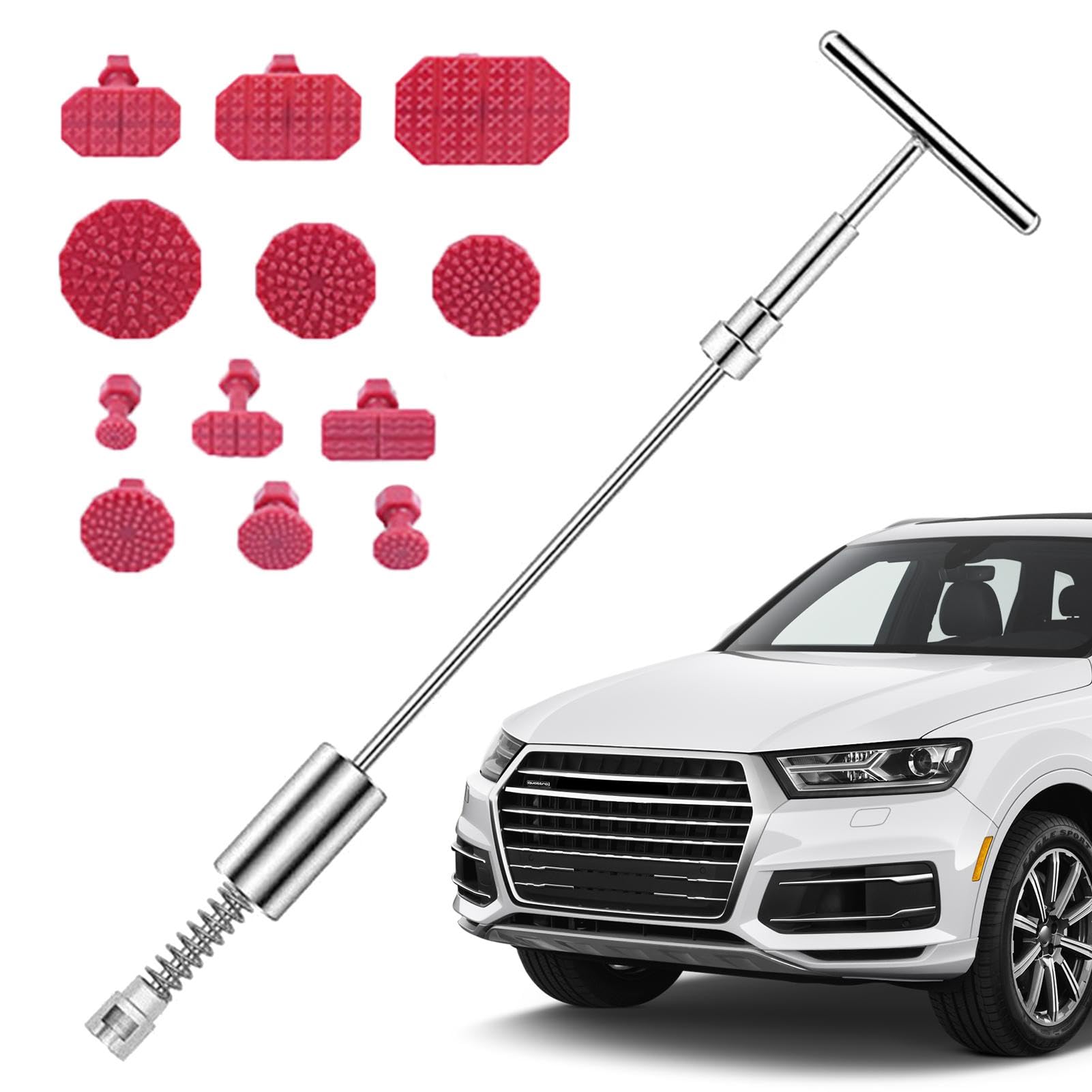 Pzuryhg Auto Dent Kit Reparatur Kit Manuelle Metall Dent Removal Dent Tool Verschleißfestes Handwerkzeug Leichtes Dellen Entfernen Werkzeug für Motorräder Kühlschrank von Pzuryhg