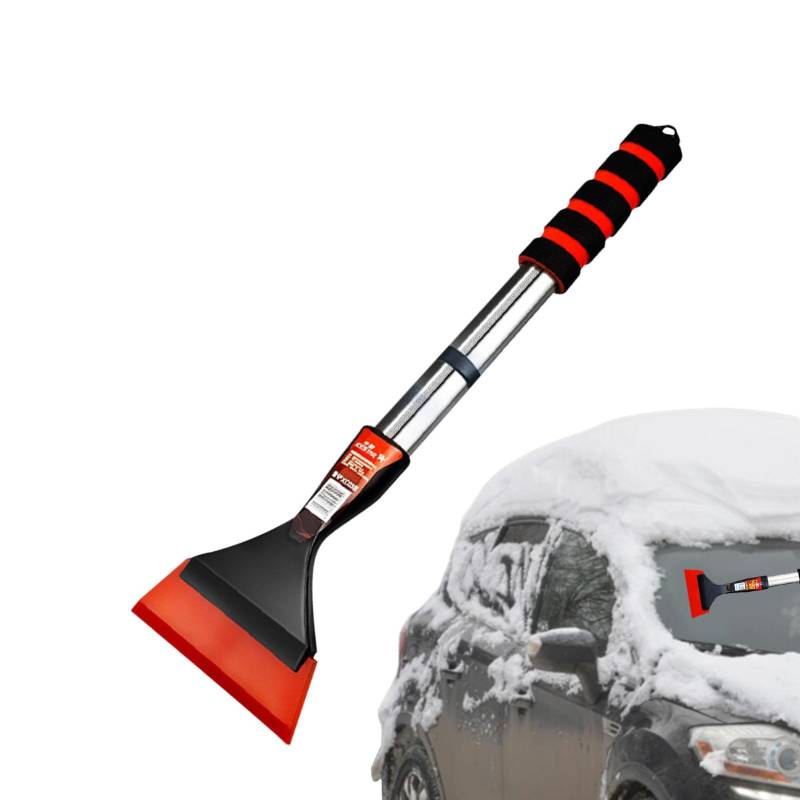 Pzuryhg Effective Ice Scraper for Car Windshield | Scratch- Frost & Snow Removal Tool | Automotive Window Shovel with Foam Grip for Ice, Snow, & Frost Clearing von Pzuryhg