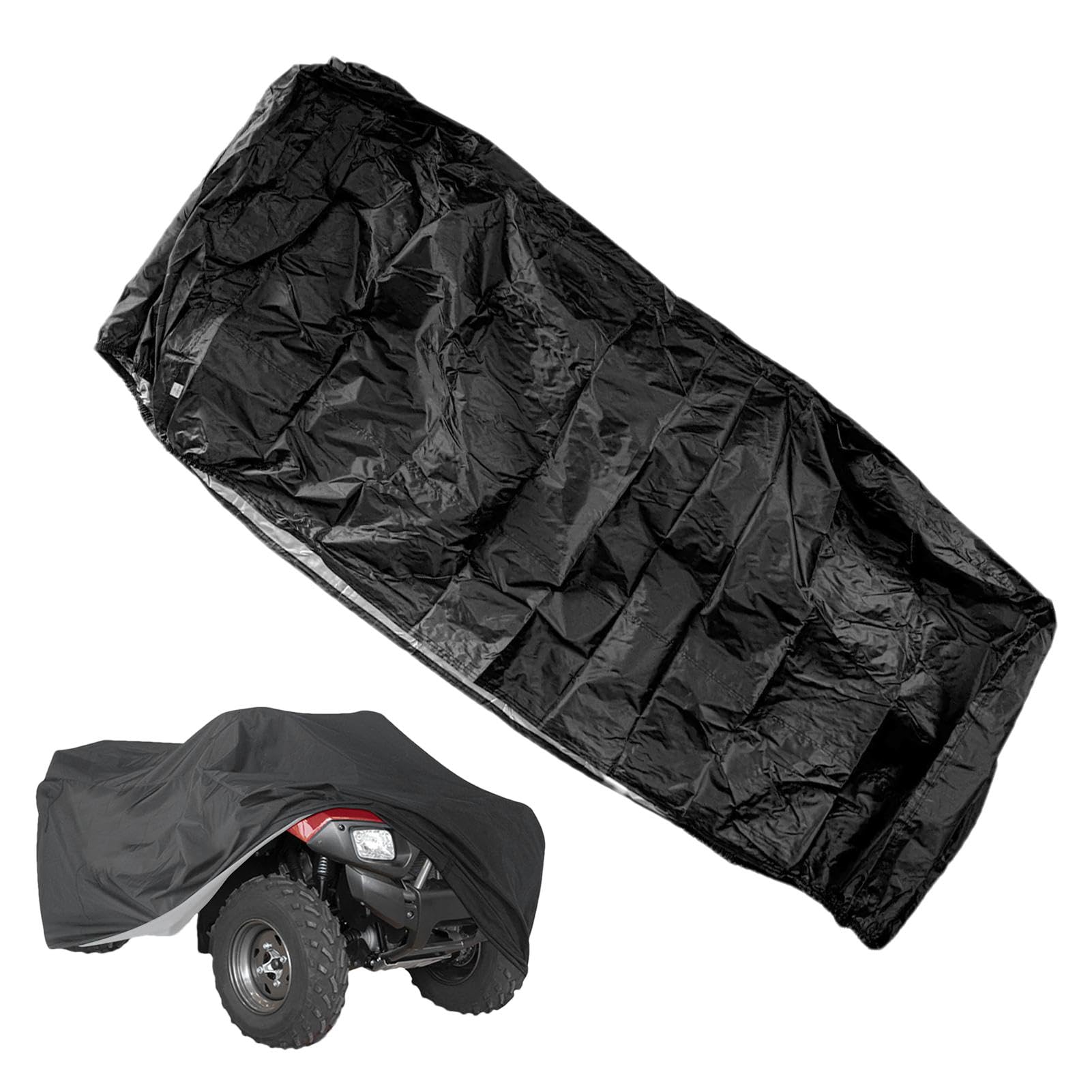 Waterproof ATV Cover | All-Weather Outdoor Quad Cover | Heavy-Duty Protection for All Seasons, Durable and Portable Storage Solution for ATV, Ideal for Outdoor Protectionwith 55.12x25.98x35.83 Inches von Pzuryhg