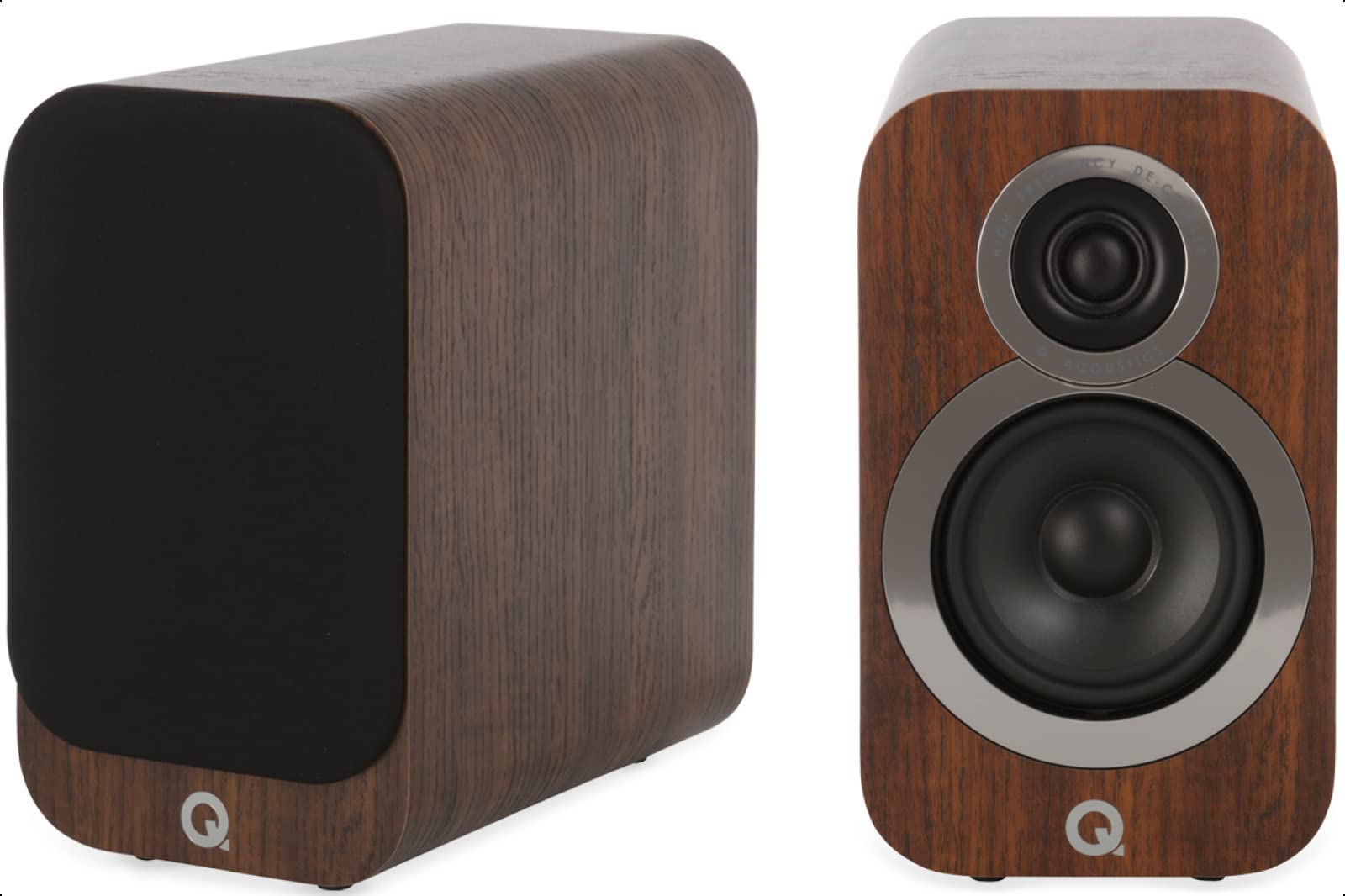 Q Acoustics Regallautsprecher Q 3010 i Walnuss -Paar- von Q Acoustics