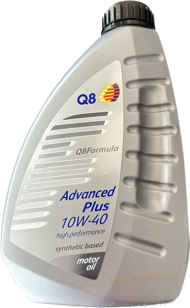 Q8 Formula Top 10W-40 High Performance synthetisches Motoröl 1 l von LZBBD