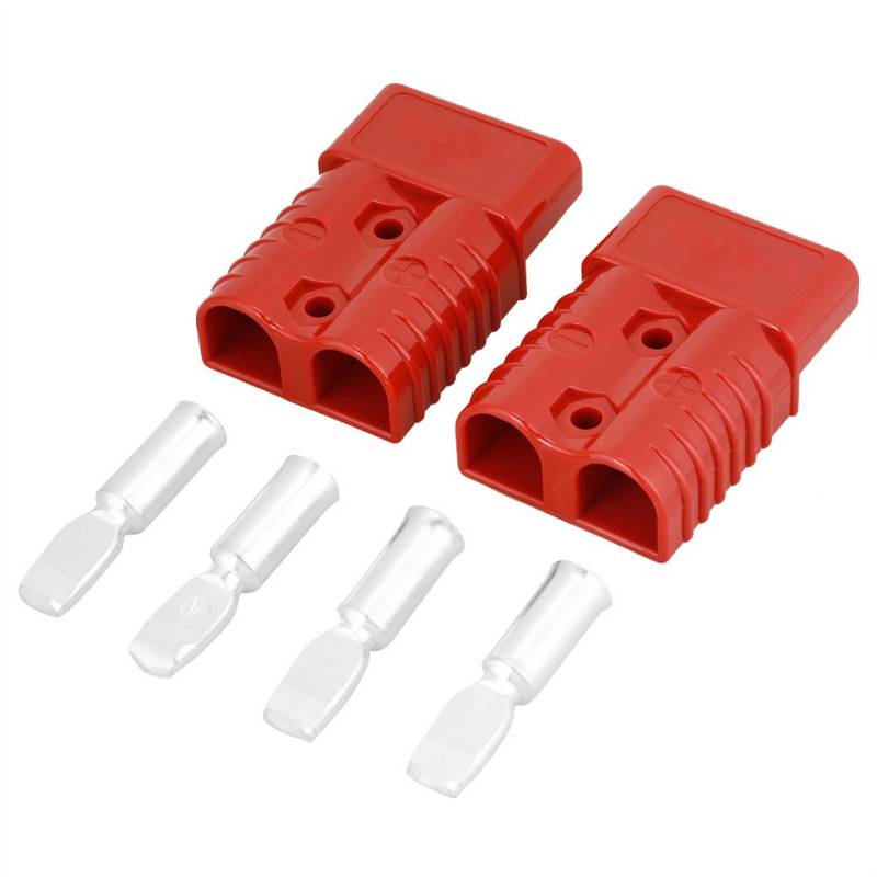 QANYEGN 2 Stück 175 A 600 V Batterie-Schnellverbindungsstecker, Kabelbaum-Stecker-Anschluss-Set, Schnellverbindungsstecker für Batteriezubehör von QANYEGN