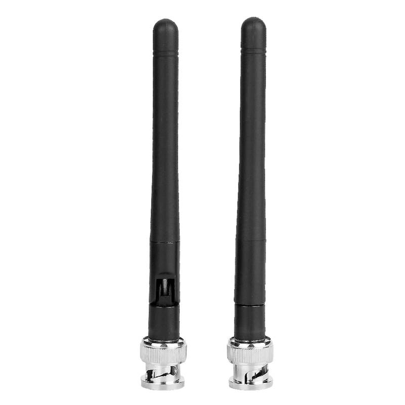 QANYEGN 2 Stück UHF-Antenne Mit BNC-Anschluss, Audio-Video-Antennen, BNC-Anschluss Für EW100 EW300 EW500 G3 Receiver HM von QANYEGN