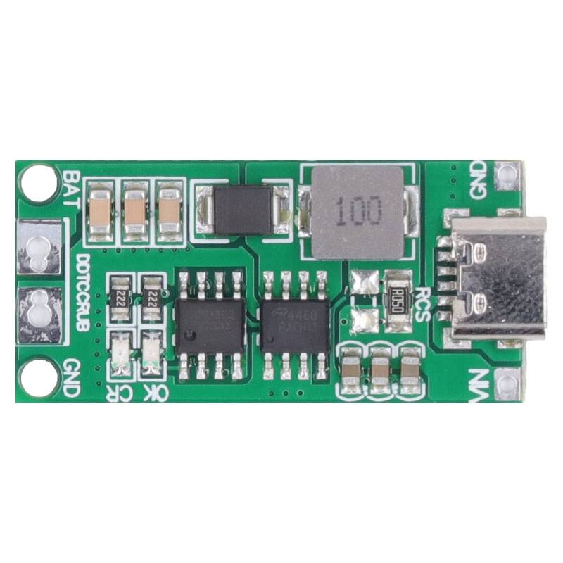 QANYEGN Batterielademodul, Green Boost Batterielademodul, Batterieladegerät-Schutzplatine zum Austausch (2A Eingang 0,74A Laden) von QANYEGN