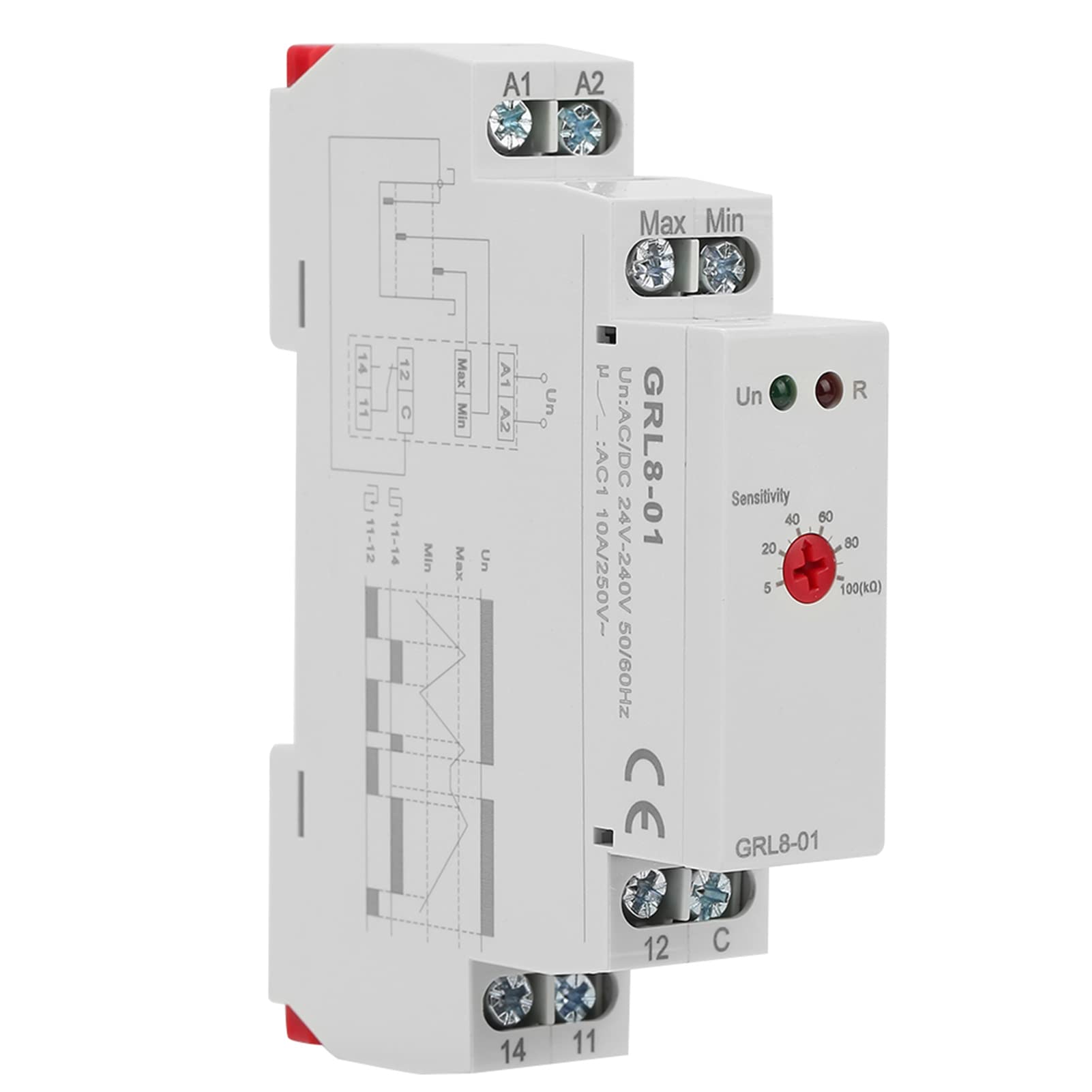 QANYEGN Elektronischer Flüssigkeitsstandregler, Wasserstandregler, Flüssigkeits-Timer-Steuerrelais für Pool, Brunnen, Reservoirs, Tanks von QANYEGN