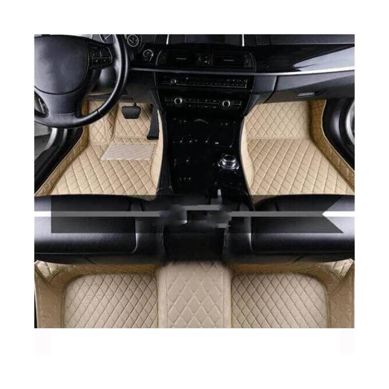 Automatten Auto-Fußmatten-Set Mit Individuellen Fußpolstern Und Schützenden Teppichen Für A3 8P Sportback 2008 2009 2010 2012 2013(4,Left Hand Drive) von QAQMHVCVB