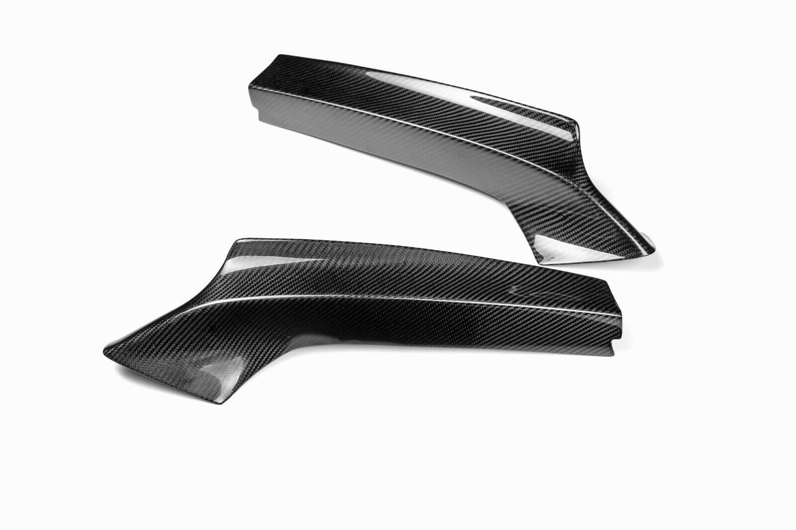 QASULER, for, 2er F22 F23 M235i M240i 2014+ Carbon Fiber Front Side Bumper Lufteinlass Vent Abdeckung Trim Untere Spoiler Splitter Lip Ansaugrahmenspoiler von QASULER