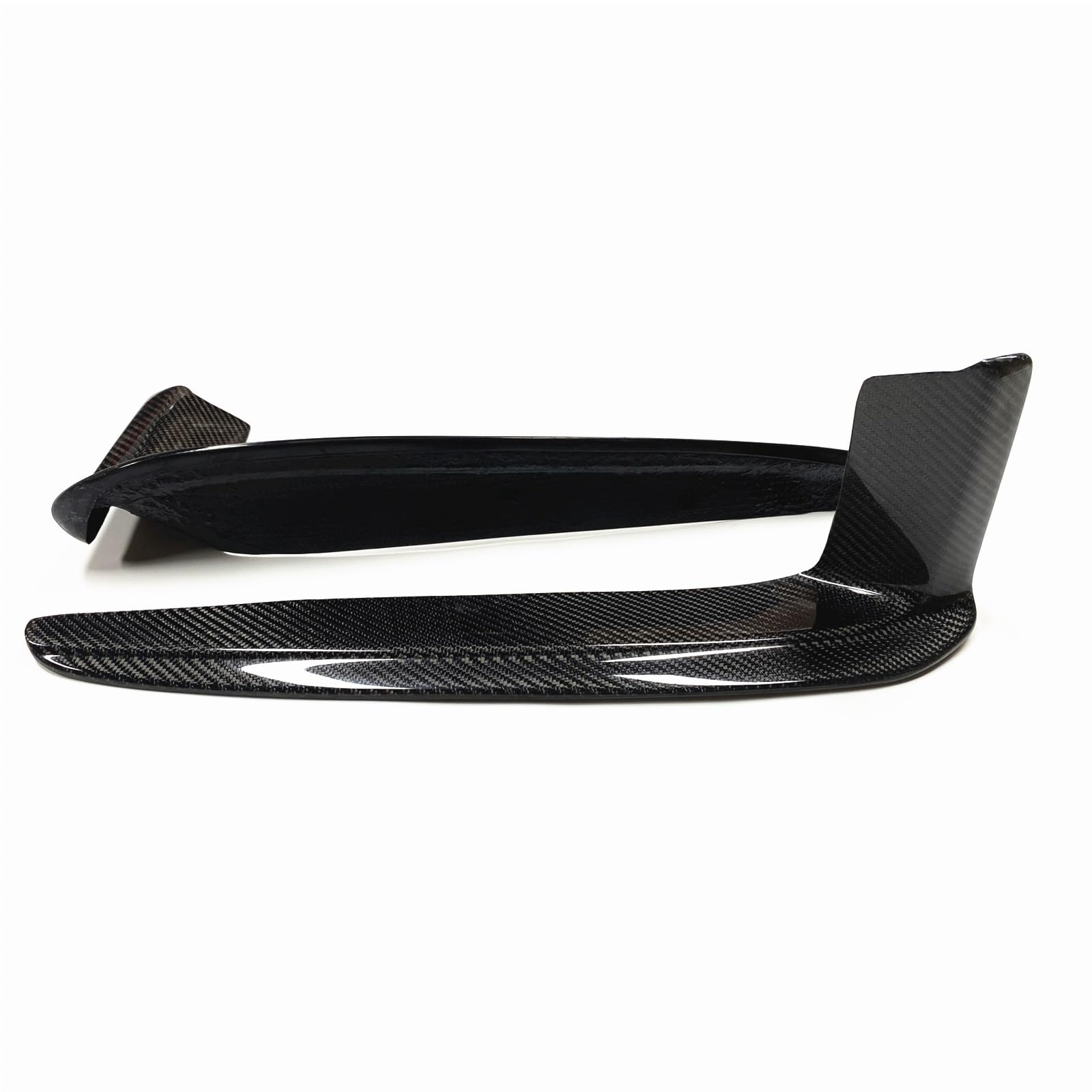 QASULER, for Porsche, for Carrera, 992 911 2018 2019 2020 2021 2022 Frontstoßstange Seitliche Entlüftungsblende Carbonfaser-Ansaugrahmen Spoiler Splitter Ansaugrahmenspoiler von QASULER