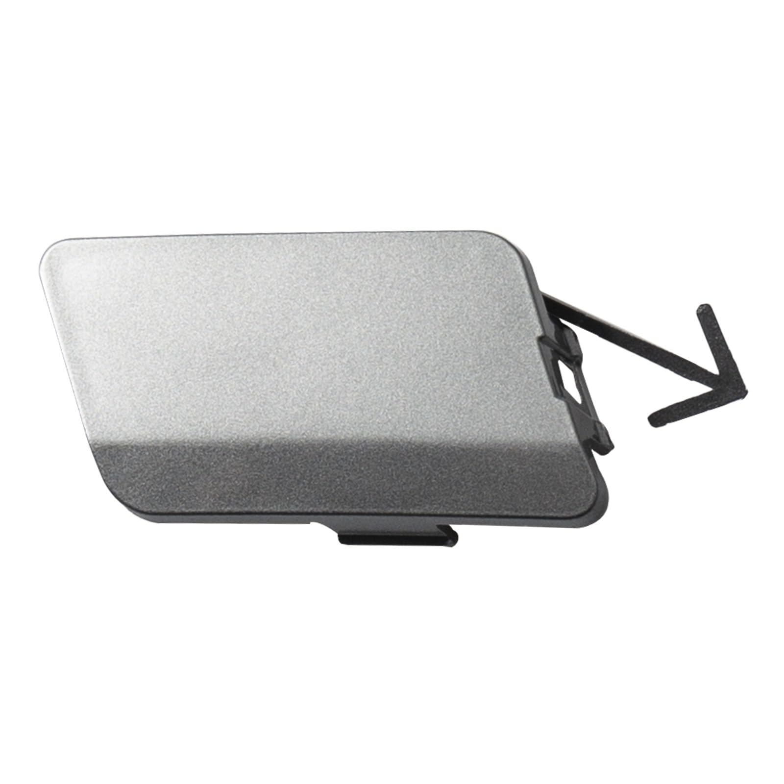 QASULER, for Subaru, for Forester, 2009–2013, 57731SC040 Autozubehör, vordere Stoßstange, Abschlepphakenkappe, Abschleppösenabdeckung Abschlepphakenkappe(Metallic Silver) von QASULER