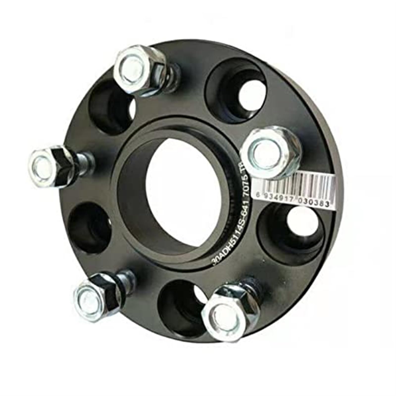 QASULER 1 Stück Spurverbreiterungen 5x115 Hubcentric 70,3 Auto-Aluminium-Radabstandshalter-Adapter, for Cadillac, ATS Deville DTS STS ELR Separadores Nabenzentrischer Spurverbreiterer(BLACK 1 Piece 20 von QASULER