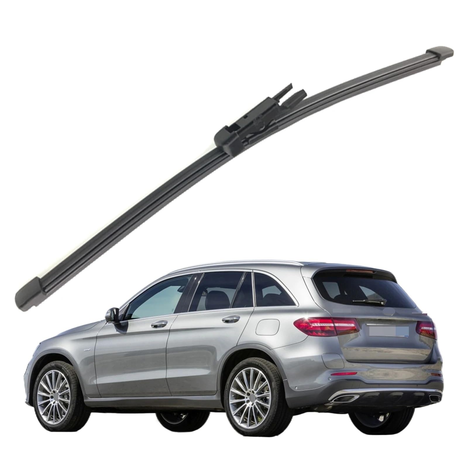 QASULER 12" Heckscheiben-Scheibenwascher-Wischerblatt, for Mercedes-Benz, for GLC-Klasse X253 C253 2015-2023, Autozubehör Austausch des hinteren Wischerarms von QASULER