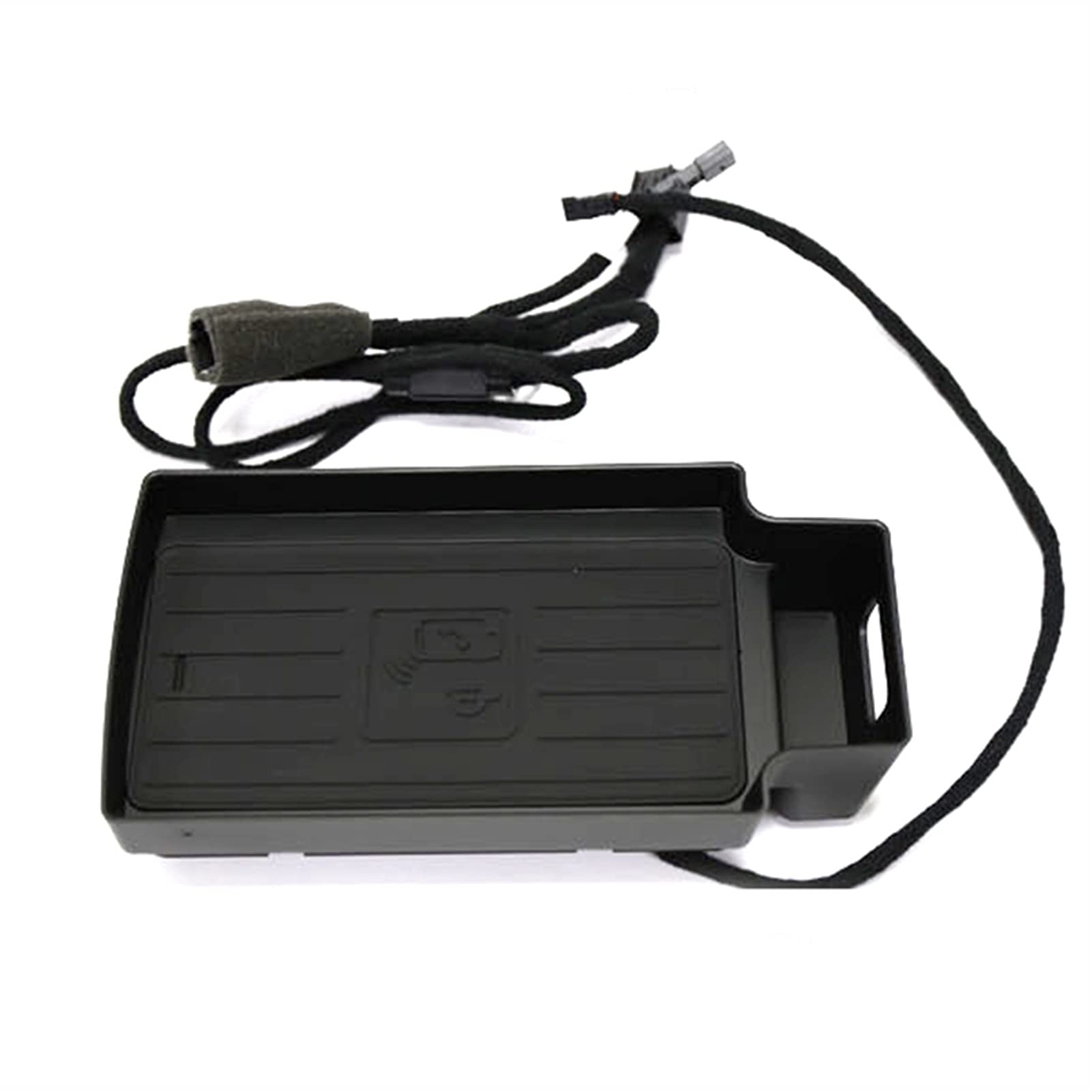 QASULER 15 W Auto-QI-Drahtlosladegerät Kabelloses Telefonladegerät Schnellladekoffer Armlehnenbox Ladehalter, for, Q3 2013-2018 Drahtlose Ladestation fürs Auto von QASULER