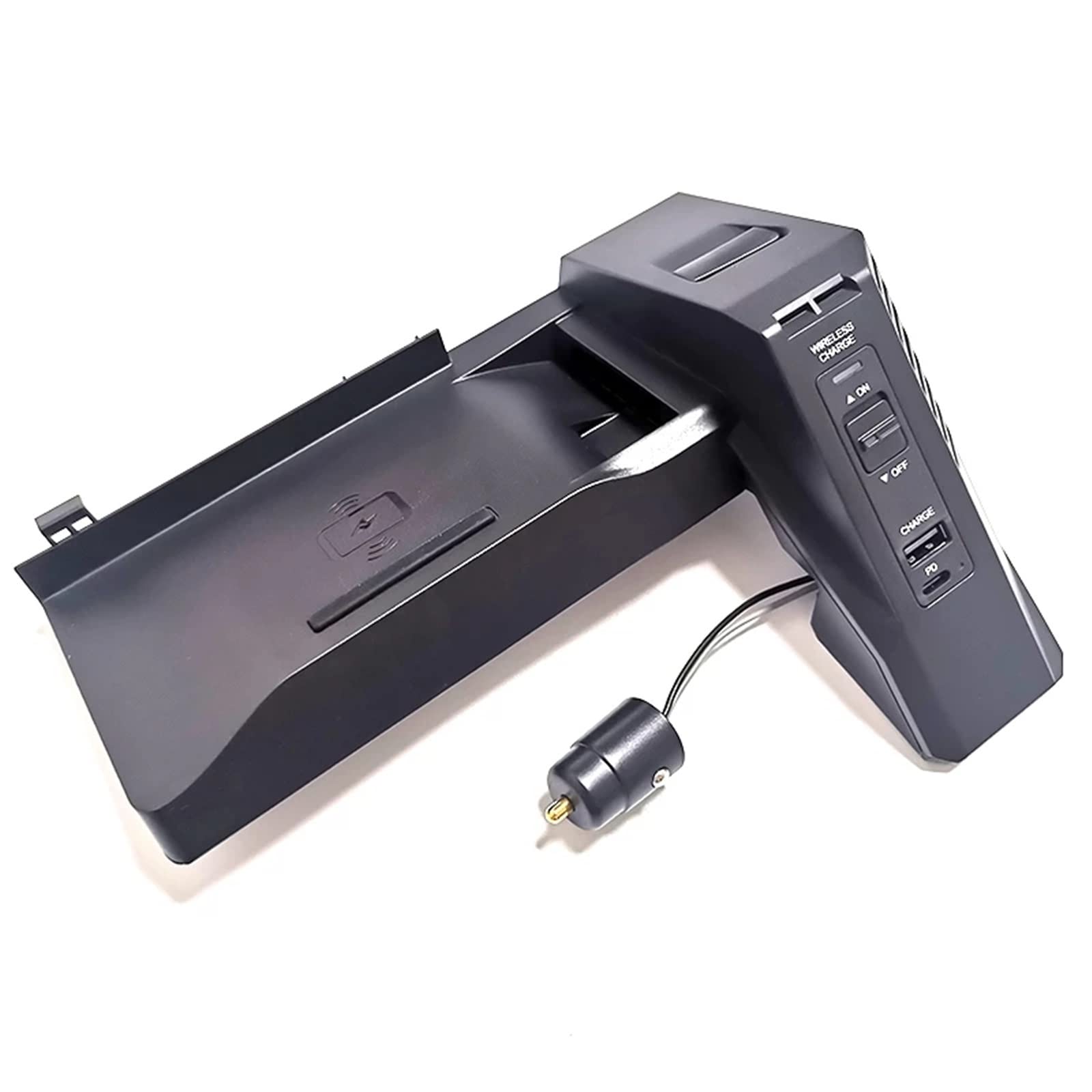 QASULER 15W QI Wireless Ladegerät Schnellladegerät Ladepanel-Halter, for, for Mercedes-Benz, for W166 C292 X166 GLE350 GLS GL ML Zubehör Drahtlose Ladestation fürs Auto(Style C) von QASULER