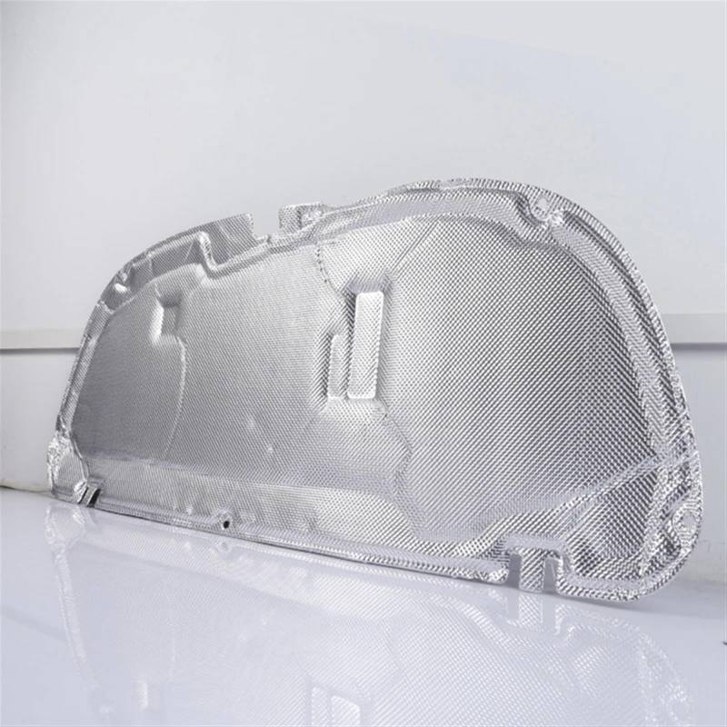 QASULER 1pc Auto Motorhaube Sound und Wärmedämmung Pad, for Toyota, for Corolla Limousine 2019-2021 Isolierpolster für die Motorhaube(Silver) von QASULER