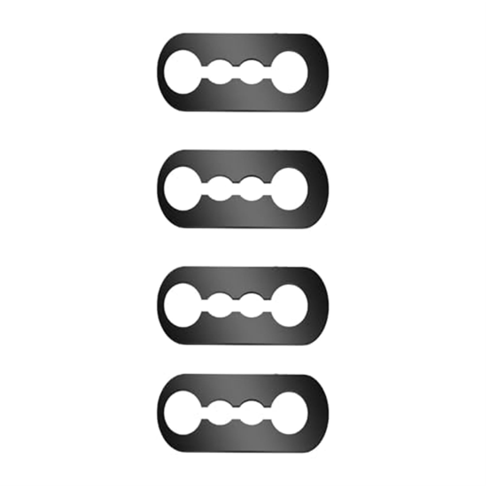 QASULER 4X Autotürschloss Schalldämpfer Schutz Dämpfer Puffer, for Lada, Vesta 2015 2016 2017 2018 2019 2020 2021 2022 2023 Vesta Cross Autotür-Stoßdämpfer Autotürschloss-Dämpfer von QASULER