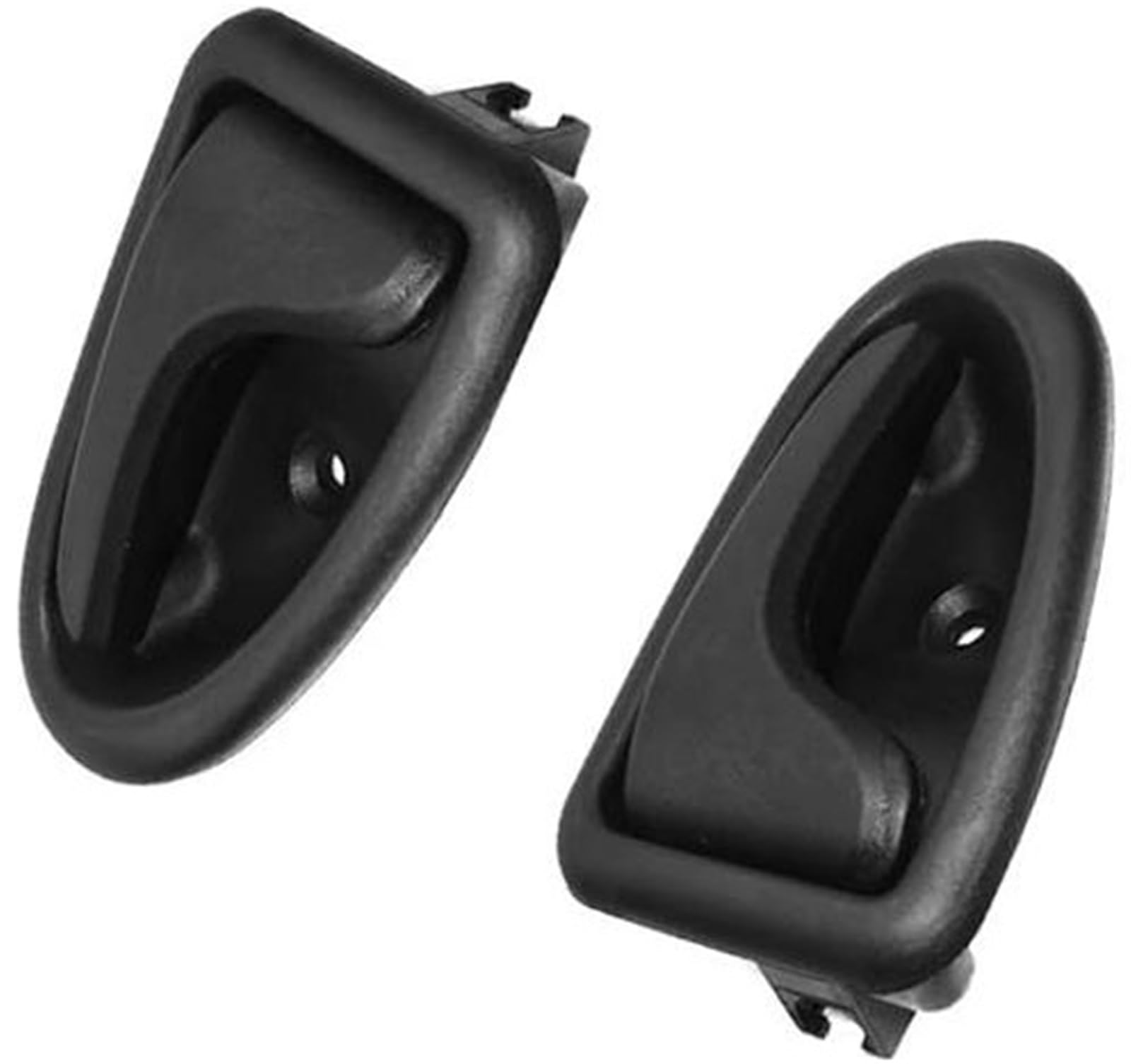 QASULER 7700415974 7700415975 Auto-Innentürgriff vorne hinten Links rechts Innentürgriff, for Renault, for Clio for Megane for Scenic for Trafic Autotürverkleidungsgriff(Black 1pair) von QASULER