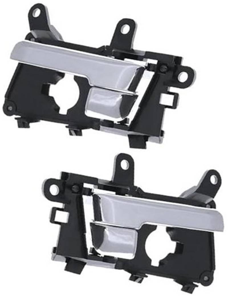 QASULER 82610-2T000 82620-2T000 Auto Innen Tür Griff Vorne Links Rechts Chrom, for Kia, for Optima 2011 2012 2013 Autotürverkleidungsgriff(Black 1 Pair) von QASULER