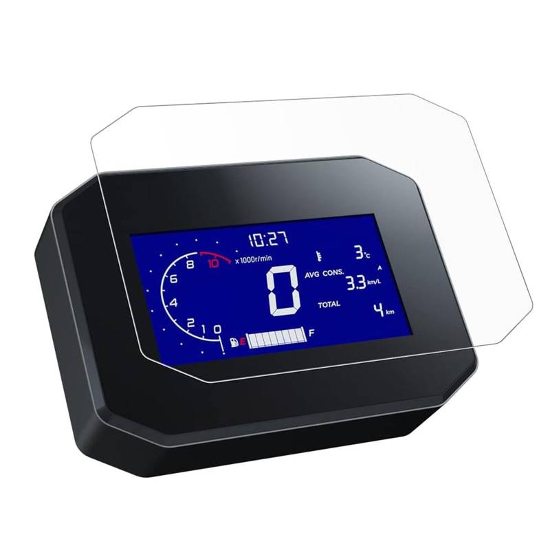 QASULER ADV 350 Zubehör for ADV350 2022 2023 Motorrad Scratch Cluster Screen Dashboard Schutz Instrument Film Displayschutzfolie für das Armaturenbrett(4 Sets) von QASULER