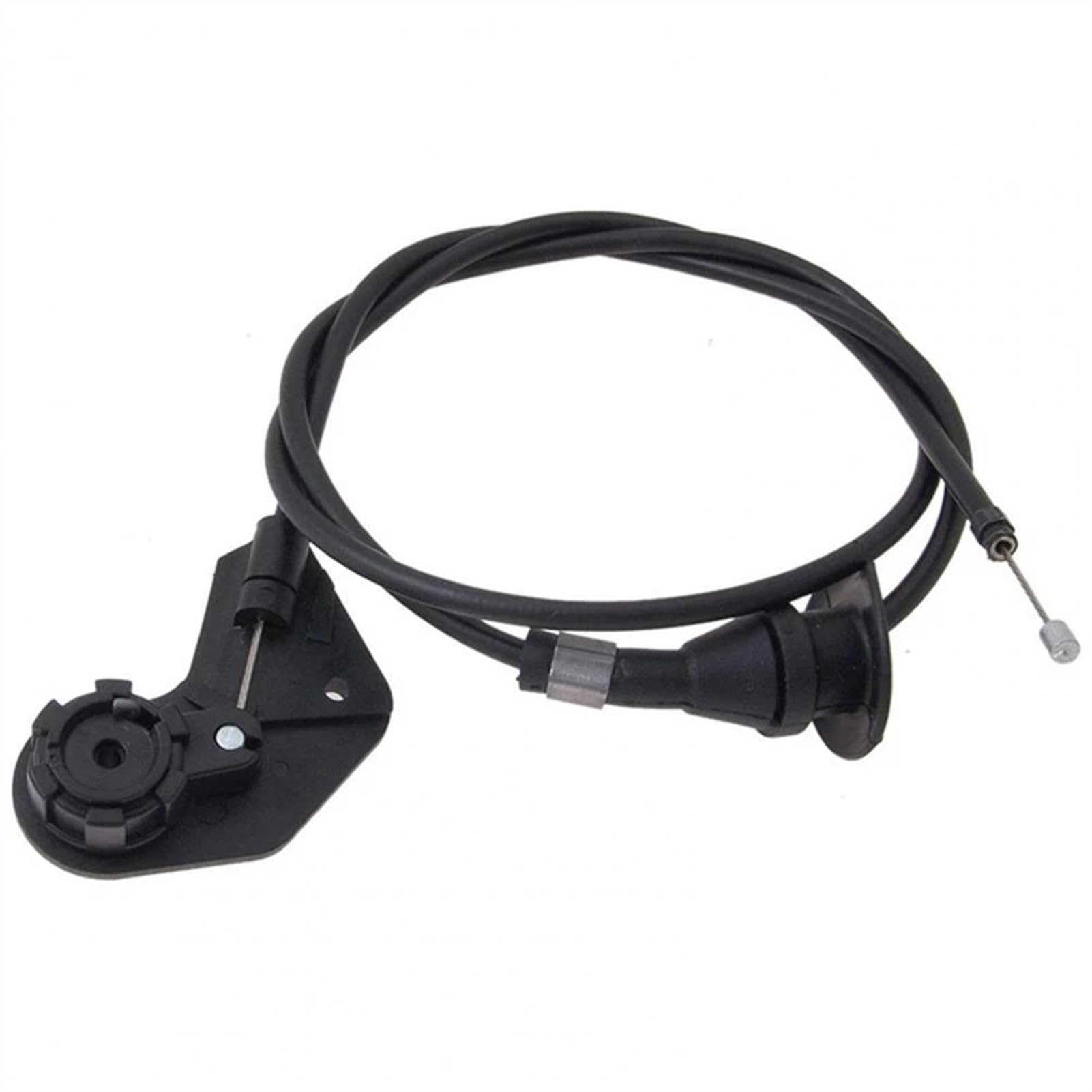 QASULER Anti-Wickel-Motorhauben-Entriegelungsdraht, schwarzes Motorhauben-Entriegelungskabel 51238176595 51238176596, for BMW, E39 525I 530I E39 525i 530i AD Motorhaubenentriegelungskabel von QASULER