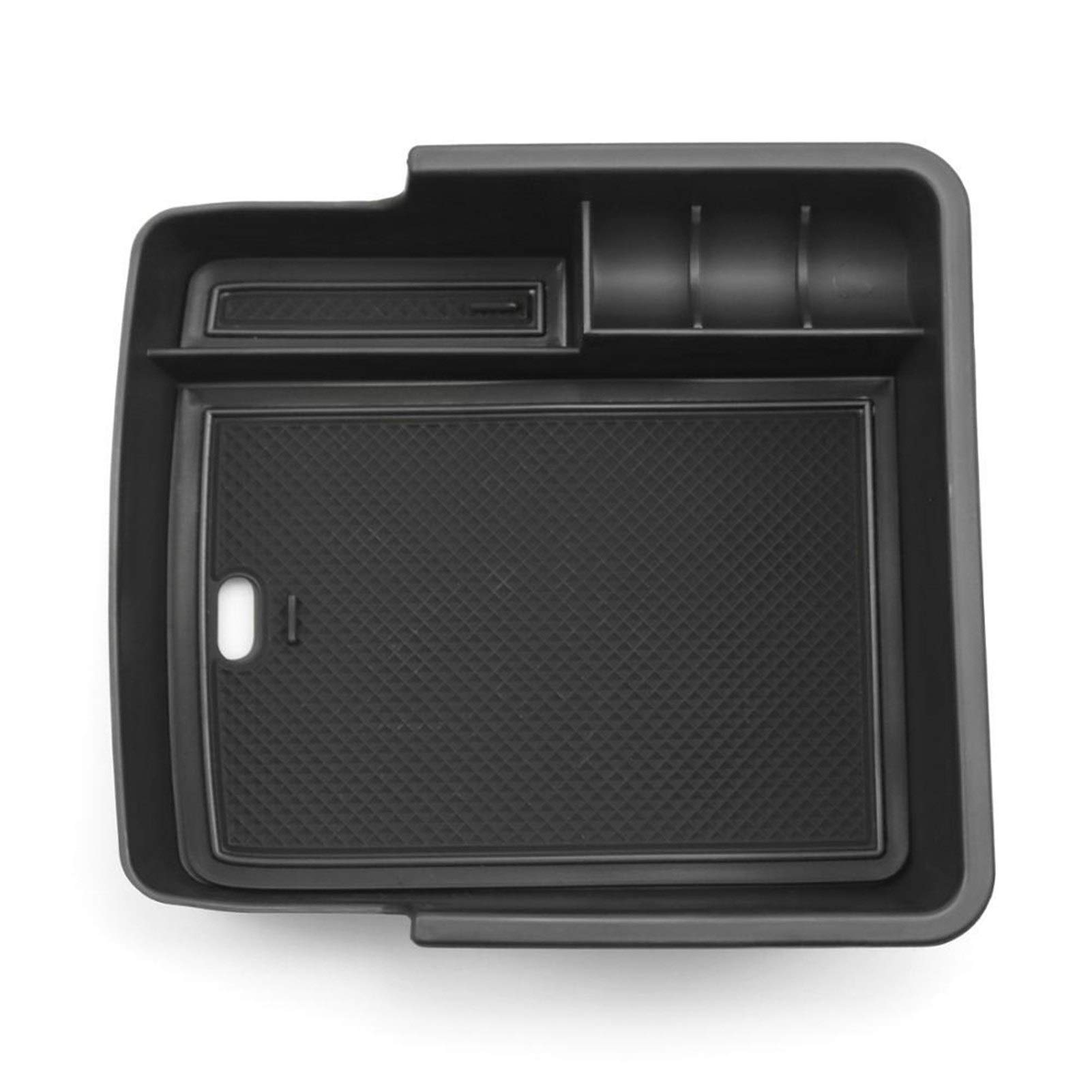 QASULER Auto-Armlehnen-Aufbewahrungsbox, Aufbewahrungsbox for den zentralen Steuerbehälter, for XCeed SUV 2020, Auto-Innenausstattungs-Styling-Zubehör Autokonsolen-Organizer(Black) von QASULER